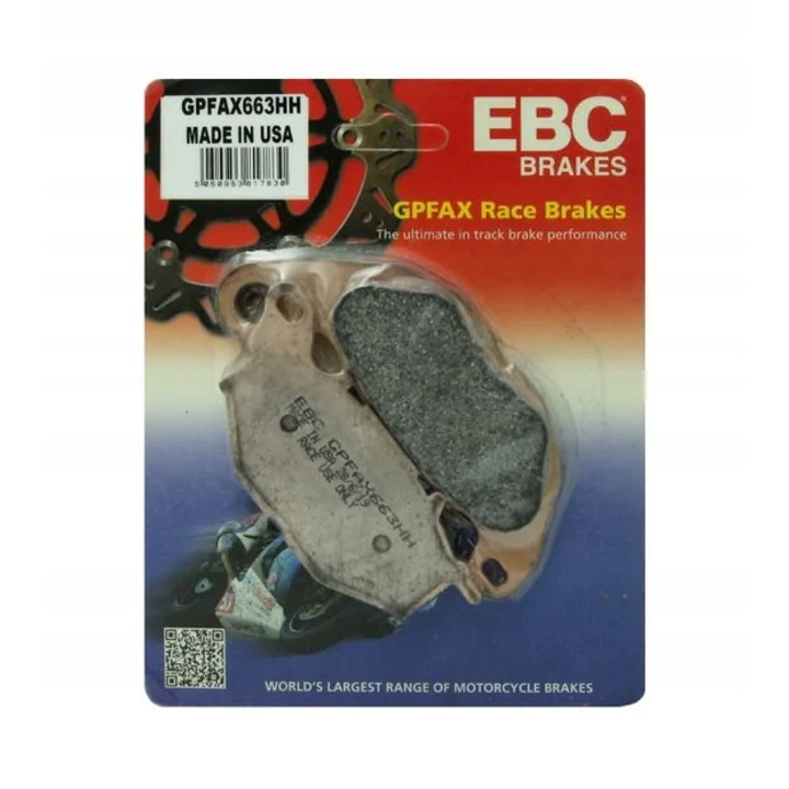 Placute de frana fata, EBC