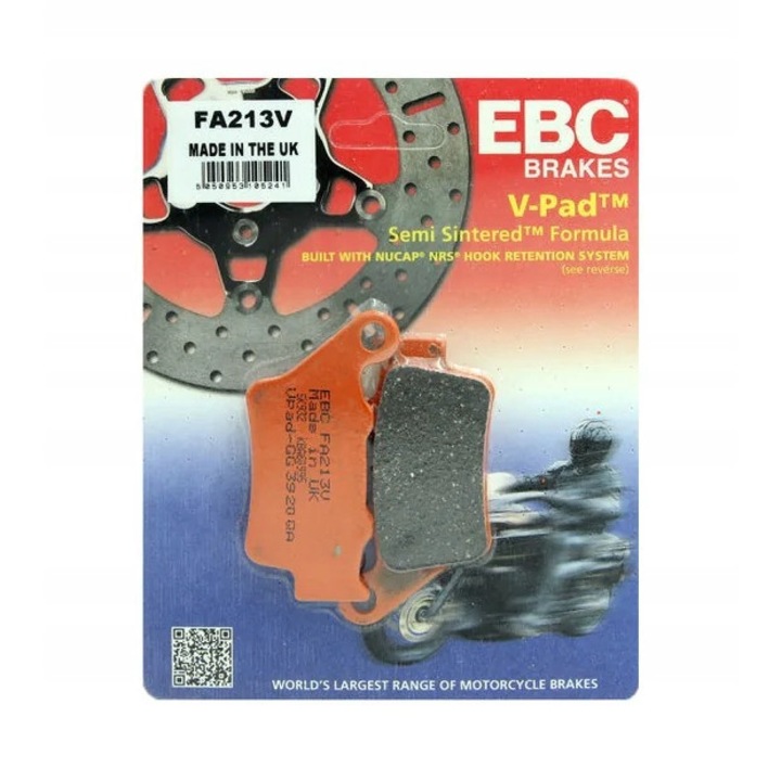 Комплект 2 задни накладки EBC за Honda/Husqvarna/Beta/Aprilia/Yamaha