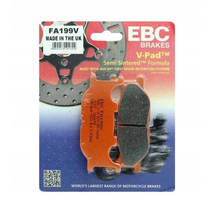 Предни спирачни накладки EBC FA199V