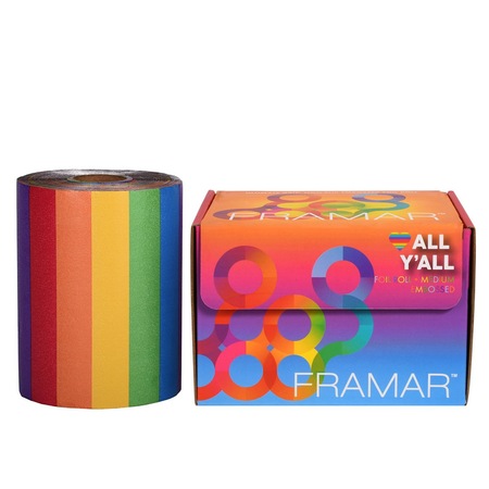 Фолио за коса, ФРАМАР, 100м, Многоцветно - eMAG.bg