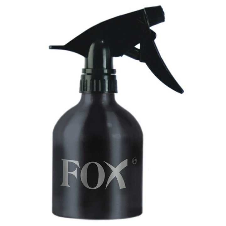 Pulverizator profesional, FOX, Aluminiu, 250 ml, Negru