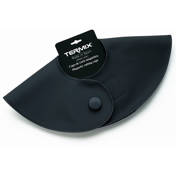 Guler frizerie, Termix, Poliester, Negru