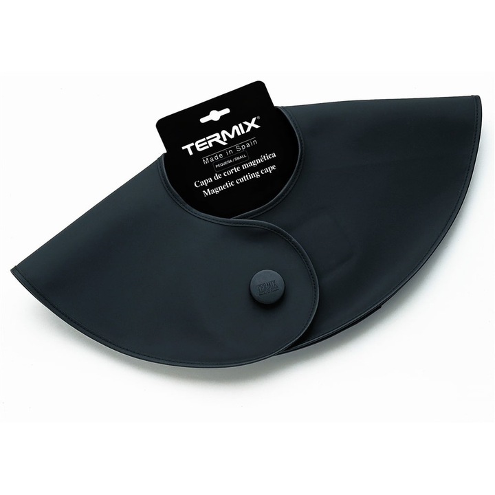 Guler de frizer, Termix, PVC/Poliester, Negru