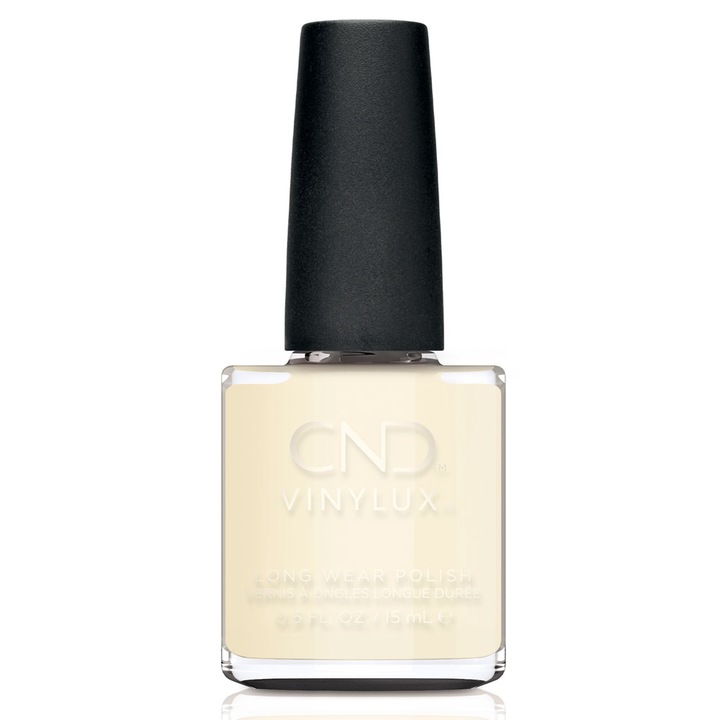 Oja semipermanenta White Button Down, CND Vinylux, 15 ml, Alb