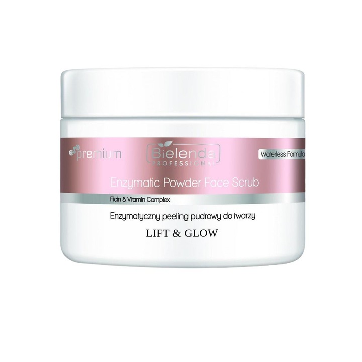 Scrub pentru fata cu pudra enzimatica, Bielenda, 100 g