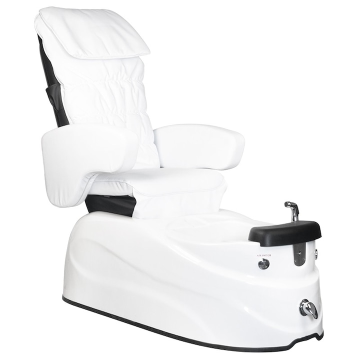 Pedikűr Spa szék As-122 fehér, masszázs funkcióval