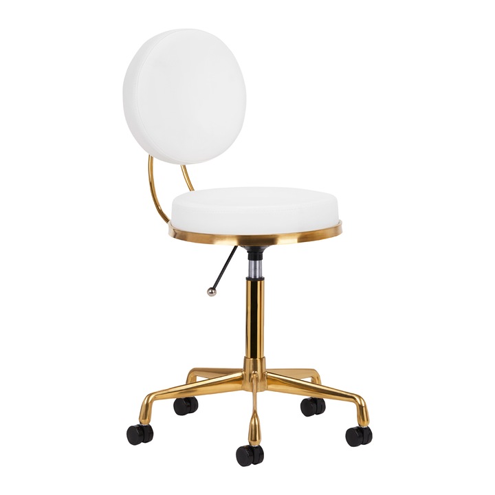 Activeshop Kozmetikai szék H5 Gold White