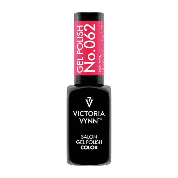 Гел лак 062 Hot Pink, Victoria Vynn, 8 мл, розов