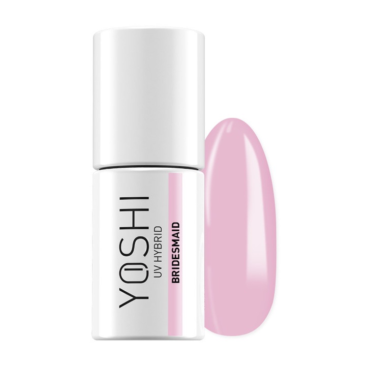 Gel Polish, Yoshi, Hybrid Varnish 214, 6 ml, Roz