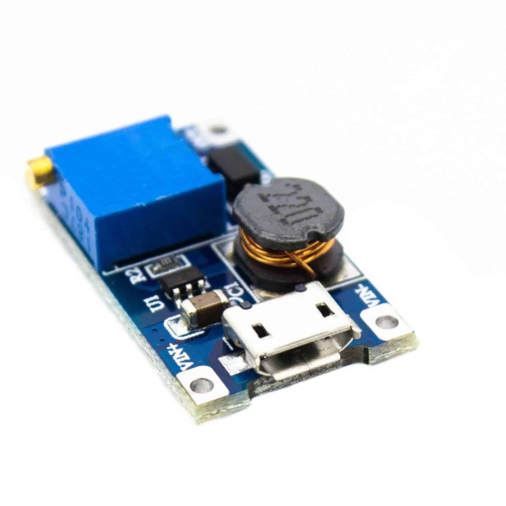 Модул 2A, LM2577, DC-DC, С USB, Многоцветен