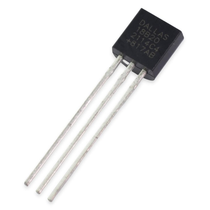 Senzor de temperatura, DS18B20, 1 fir, 3.0 ÷ 5 V