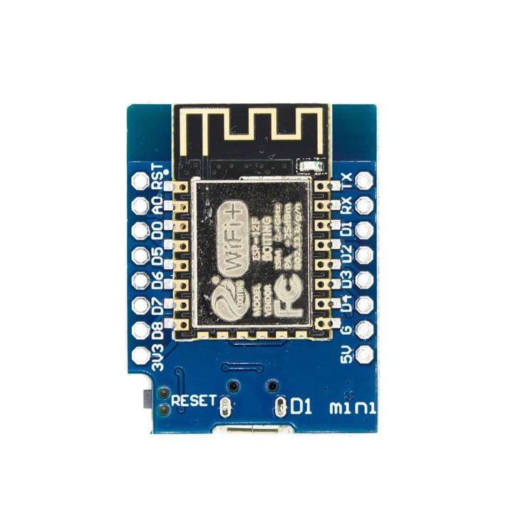 WiFi модул, ESP8266, WeMos, D1, mini ESP-12F, Multicolor