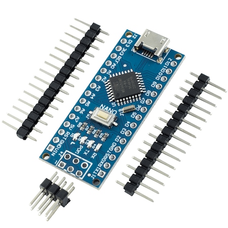 Modulo Arduino Usb V3 Модул Nano V3.0, С micro USB, Съвместим с Arduino, Без запояване ...