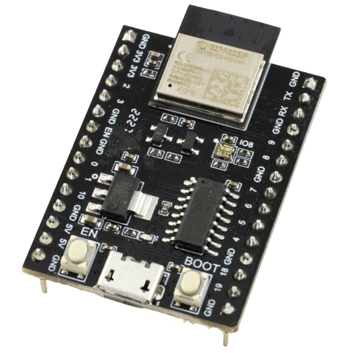 Табло, ESP32, Wi-Fi, Черен