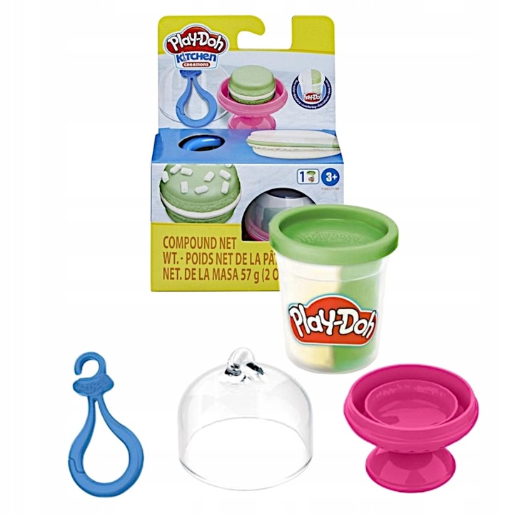 Gyurmakészlet Play-Doh Sweet Pasta, Hasbro, 3 év+, Többszínű