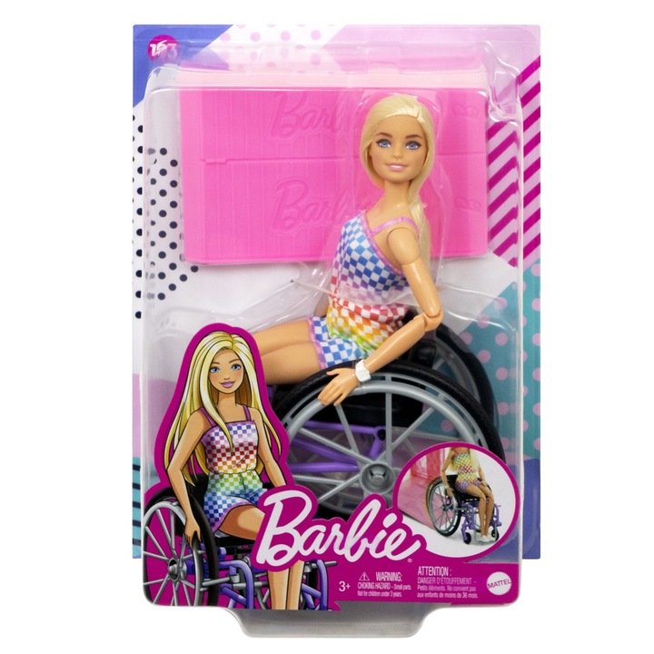 Кукла Barbie, Блондинка в инвалидна количка