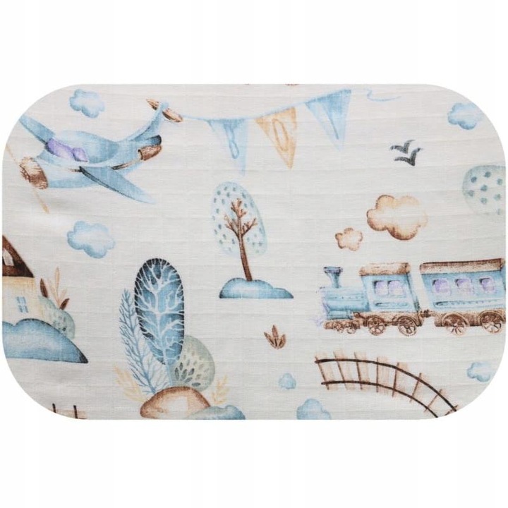 Scutec Tetanic, Ega Kids, Multifunctional, Fabricat 100% Din Bumbac, Certificat Oekotex, 70 X 80 Cm