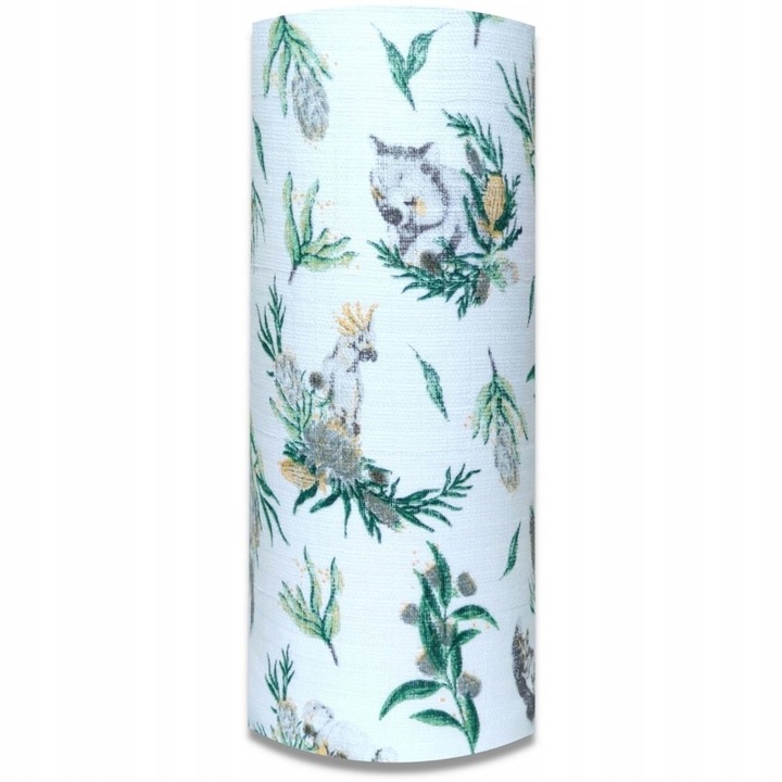 Пелена Ega Kids, 70x80см, Животински принт, Памук, Многоцветен