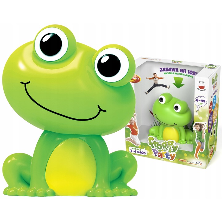Jucarie interactiva Froggy Party, Dumel, 4 ani+, Verde