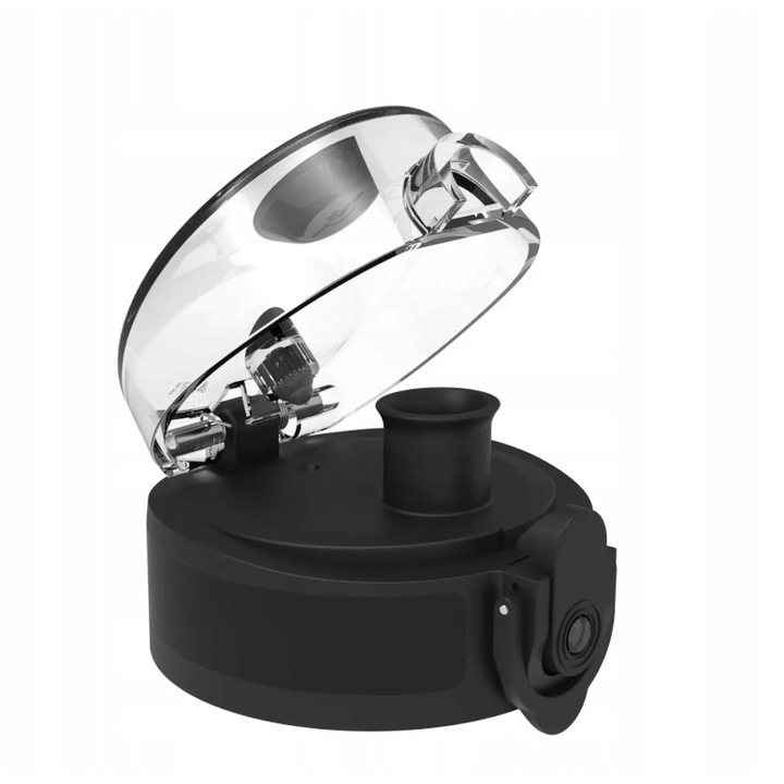 Резервна капачка за бутилка вода, Ion8, 320-600 ml, черна