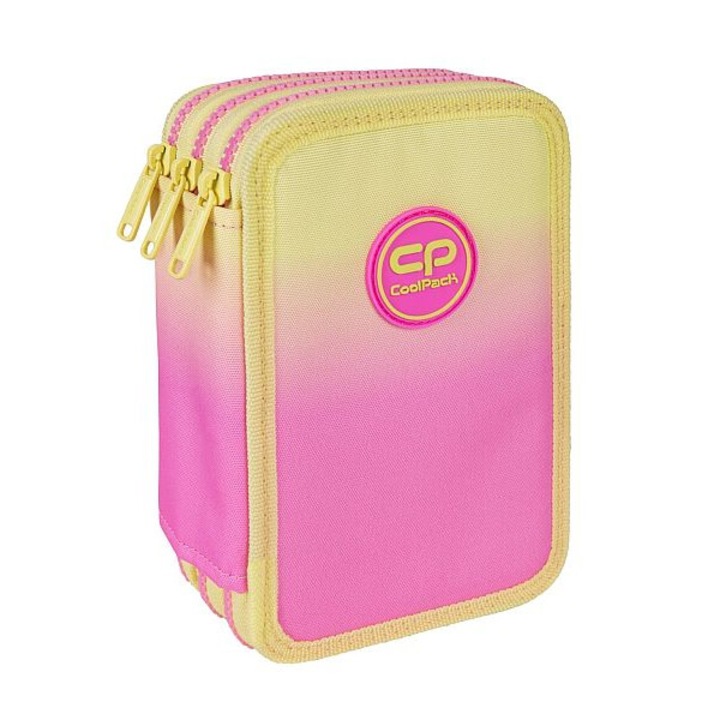 Coolpack - Jumper felszerelt 3 emeletes tolltartó - Gradient Peach (5903686301858)