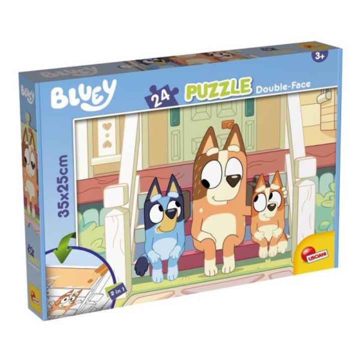 Пъзел, Lisciani, Bluey, 24 части, 35 x 25 см, 3 години+, Многоцветен