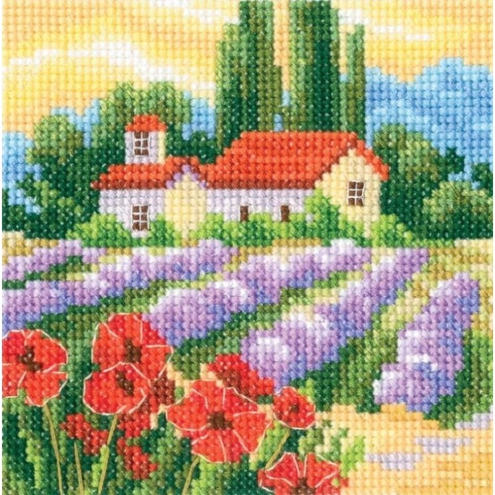 Trusa cu punct de cruce, RTO, Bumbac, Cusute, Multicolor