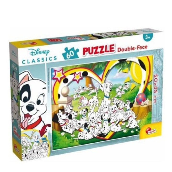 Пъзел Lisciani, Cardboard, Disney classics, 3+, 60 части