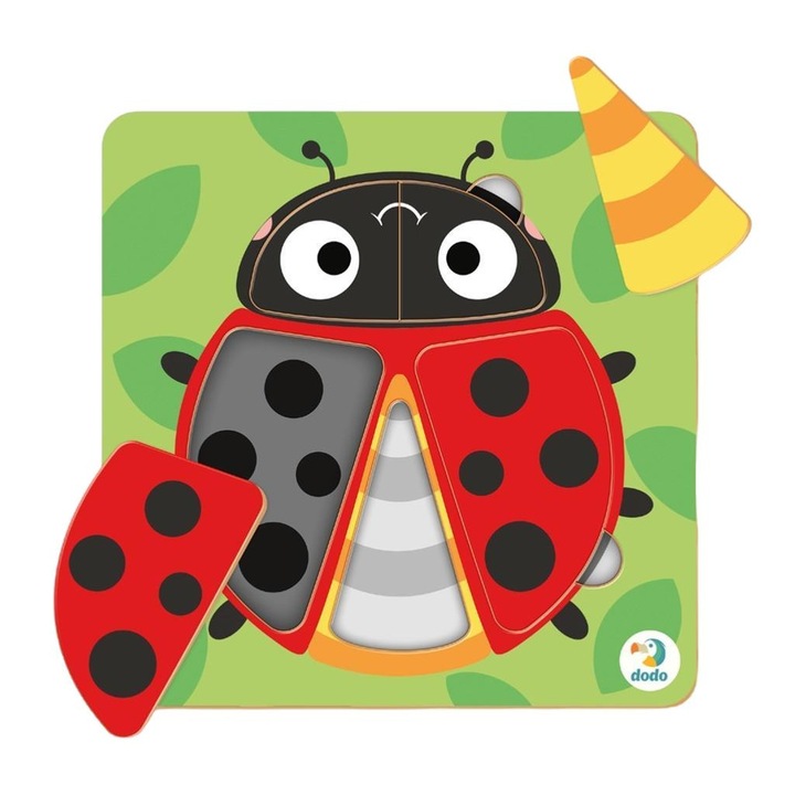 Puzzle, Dodo, Gargarita, Carton, Multicolor