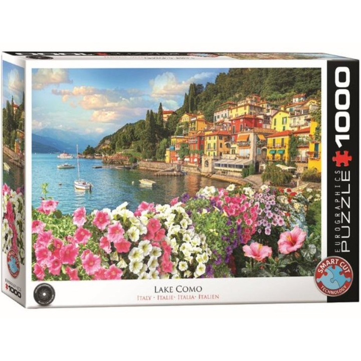 EuroGraphics 1000 db-os puzzle - Lake Como, Italy (6000-5763)