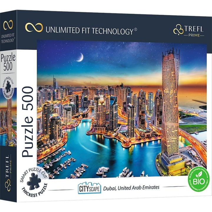 Puzzle Dubai 500 db-os Trefl Unlimited fit technology (172138)