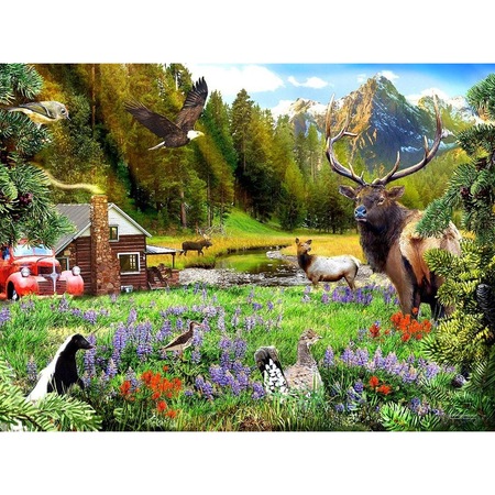 Sunsout - Fly In - 300 Piece Jigsaw Puzzle - SunsOut Jigsaw Puzzles