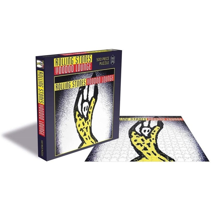 Puzzle The Rolling Stones - Voodoo lounge, Rock Saws, Carton, 37 x 37 cm, 500 piese