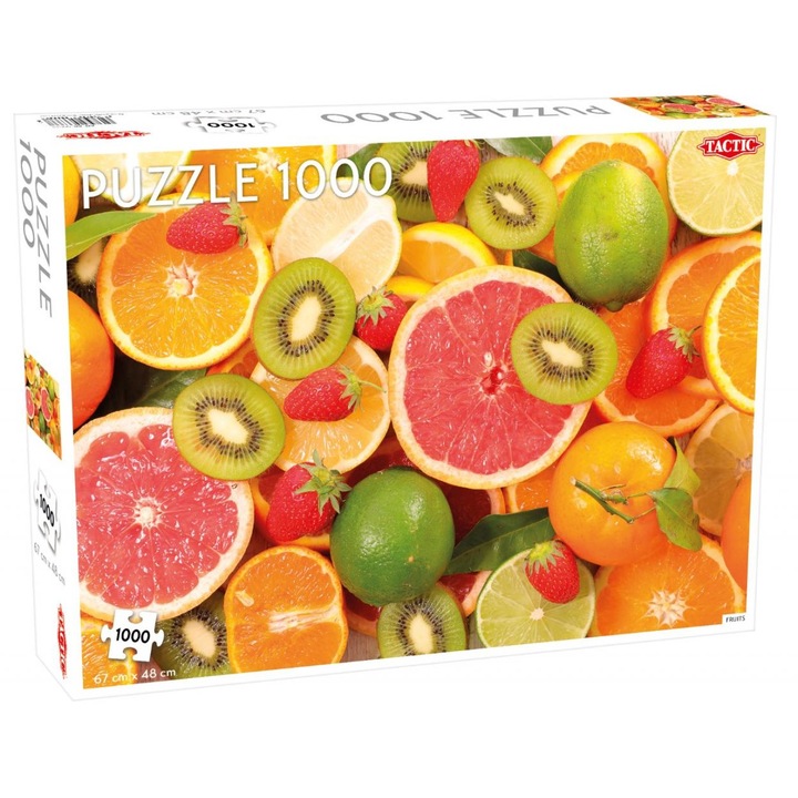 Пъзел Fruits, Tactical, Cardboard, 67 x 48 cm, 1000 части