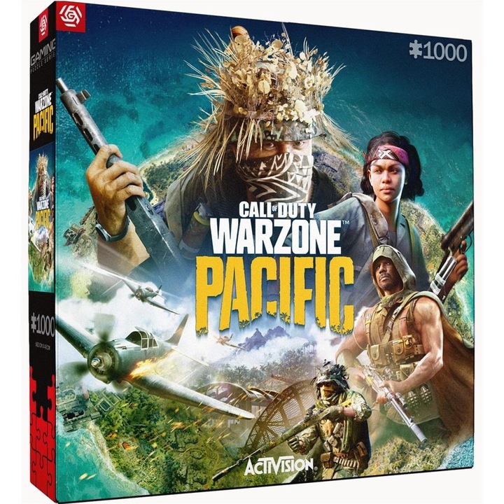 Пъзел игри - Call of Duty Warzone Pacific, Atlantis, 68,3 x 48 cm, 1000 части