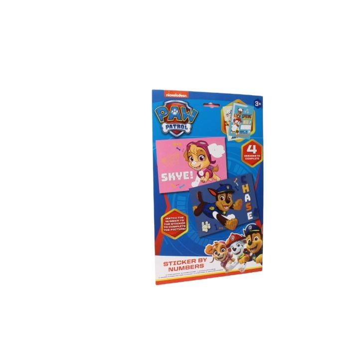 Стикери, Paw Patrol, Цифри, 3+