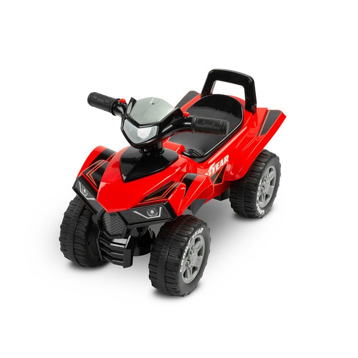 ATV pentru copii, Toyz, Claxon, Rosu, 1+