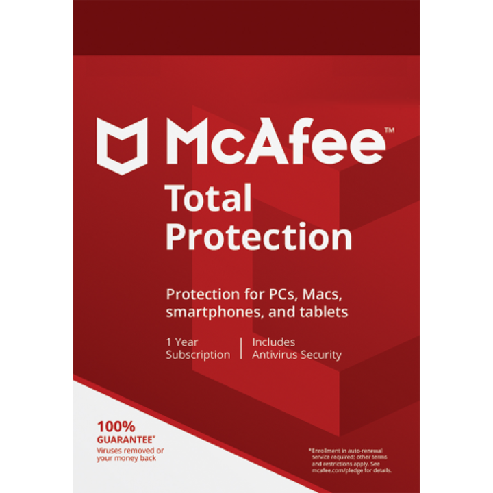 Licenta 2024 pentru McAfee Total Protection - 1-AN / 5-Dispozitive