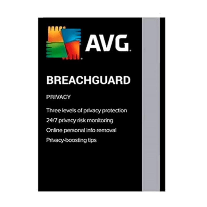 Лиценз за 2024 г. за AVG BreachGuard 1-ГОДИШЕН / 1-устройства