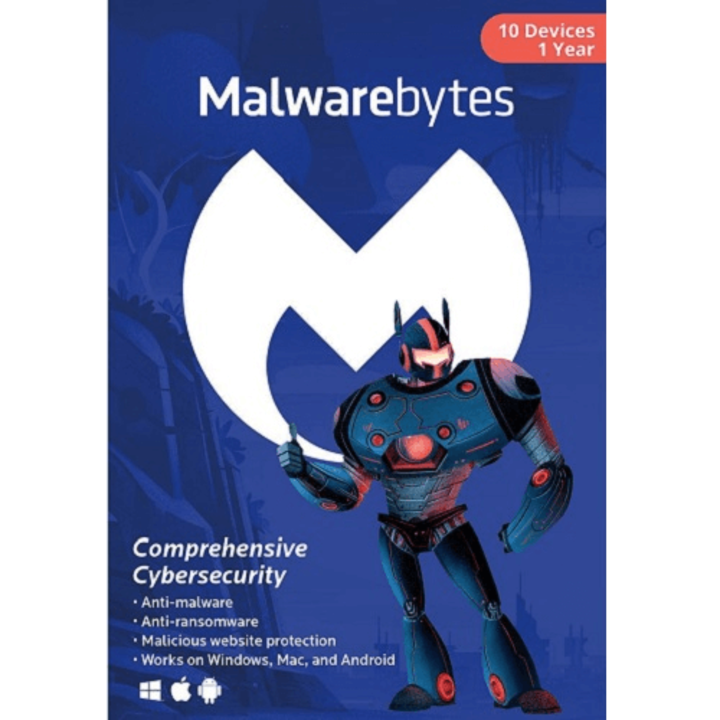Malwarebytes Premium, 1 an, 5 dispozitive