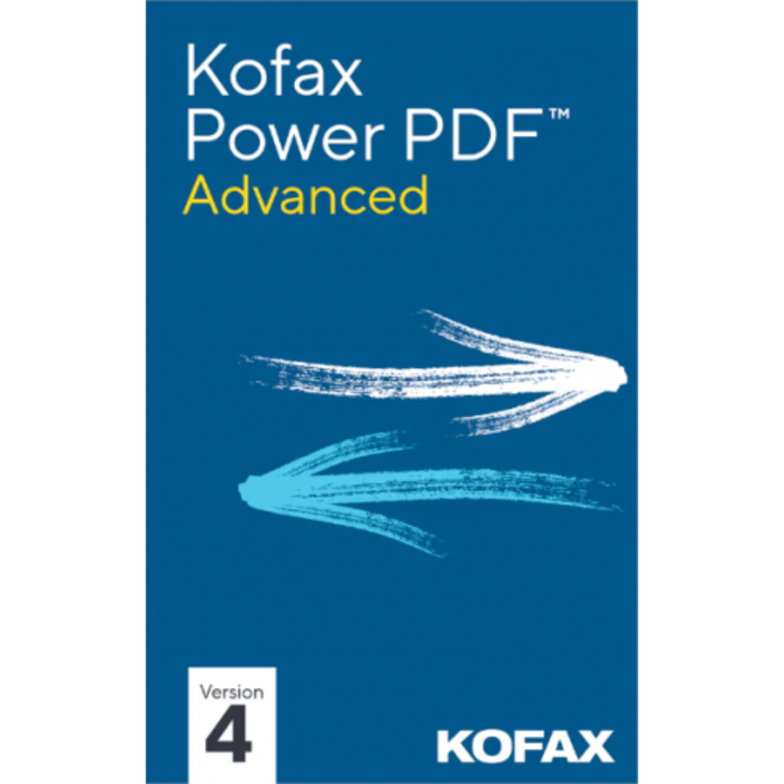 Kofax Power PDF Advanced 5.0 licenc, korlátlan időtartam, 1 PC