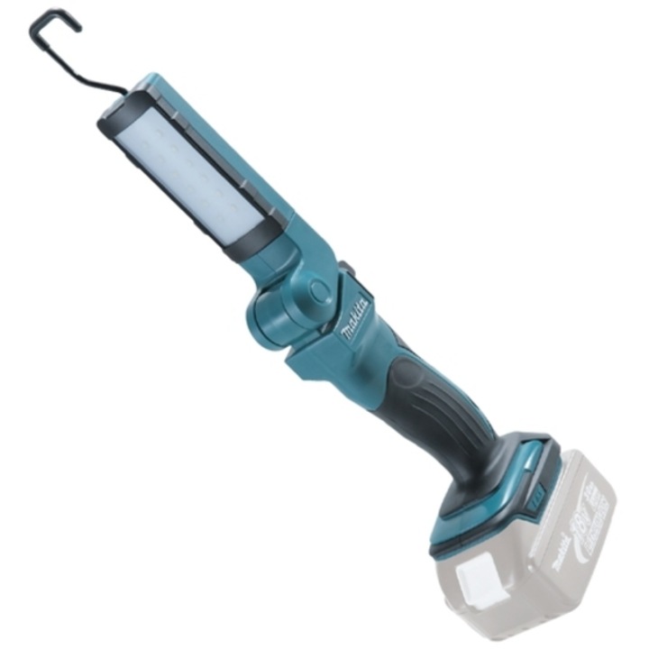 Акумулаторен LED фенер, Makita, зелен/черен