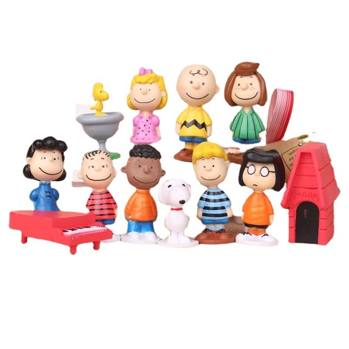 Set 12 figurine, AREOUT, PVC, Multicolor
