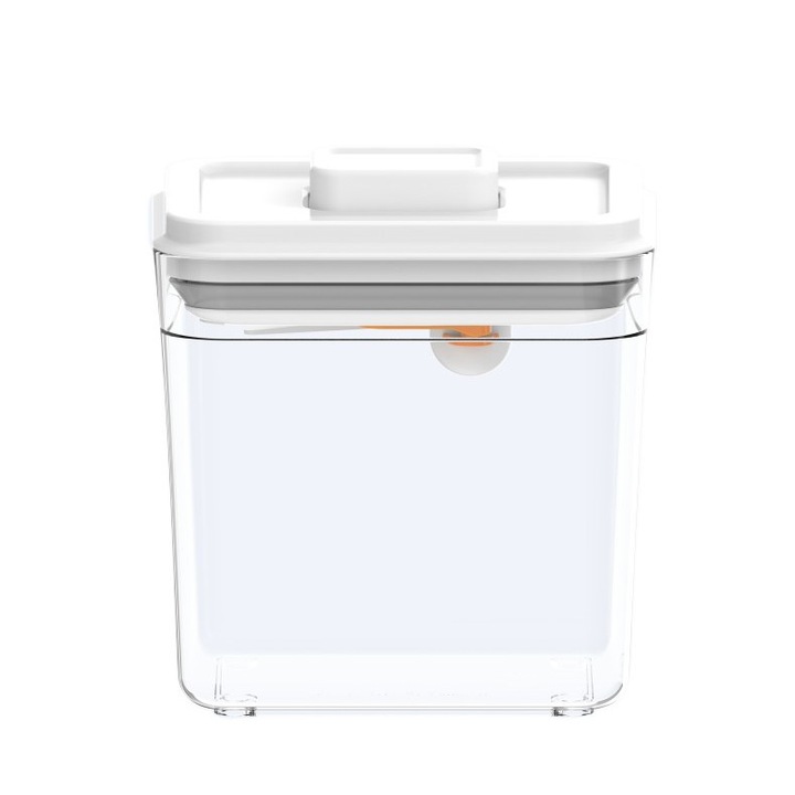 Dozator pentru lapte praf, ComResi, Plastic, 1.7L, Alb/Transparent