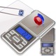 Mini cantar electronic de buzunar, Ruhhy, afisaj LCD, precizie de 0.01g, capacitate pana la 200g