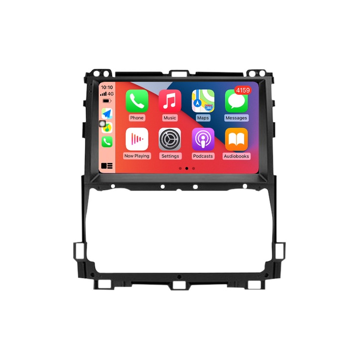 Navigatie Toyota Land Cruiser Prado din 2002-2009, NAVIGPS, Android 13, Wireless Carplay si Android Auto, 2GB RAM si 32GB ROM, Display IPS 9 inch, Camera Marsarier, Internet, Aplicatii, Wi Fi, Usb, Bluetooth