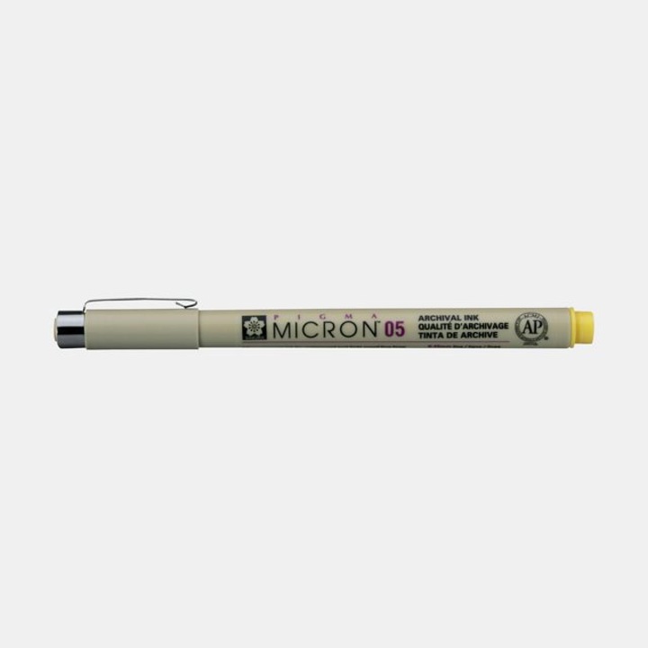 Liner Sakura Pigma Micron, 05, yellow