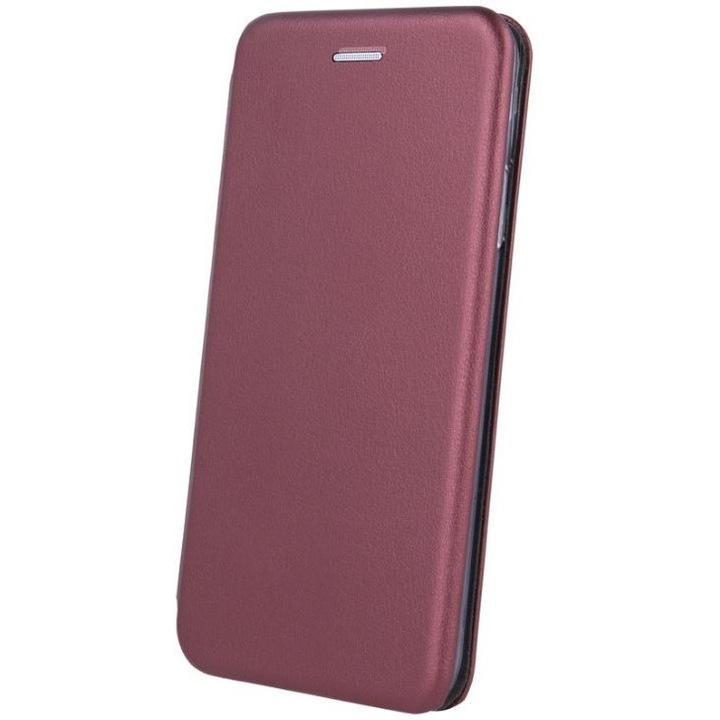 Husa protectie Smart Diva pentru Samsung Galaxy S23 FE - Flip Cover - Visiniu
