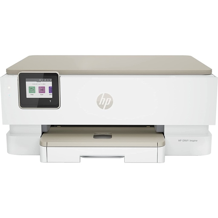 Imprimanta multifunctionala HP Envy Inspire 7224e, 4-in-1, Scaner, Copiator, Foto, WLAN, USB, Bluetooth, Airprint, Duplex, A4, Color, Instant Ink