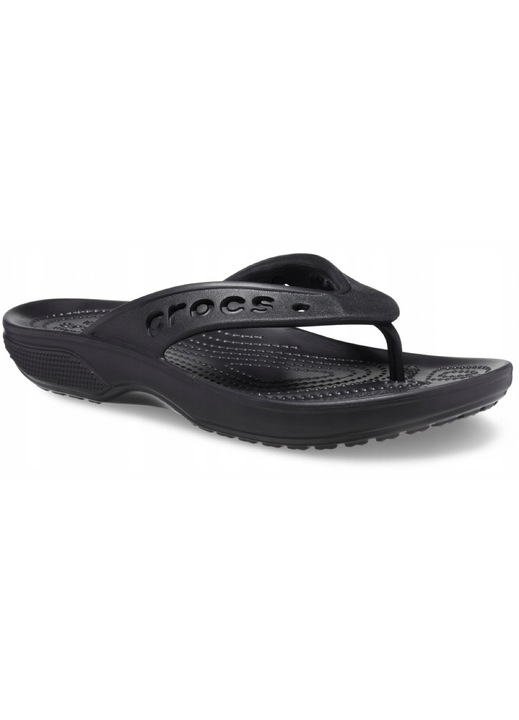 Női papucs, Crocs, Baya II Flip, Croslite, Fekete